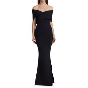 Chiara Boni La Petite Robe Stretch Jersey Fishtail BENJE LONG Gown